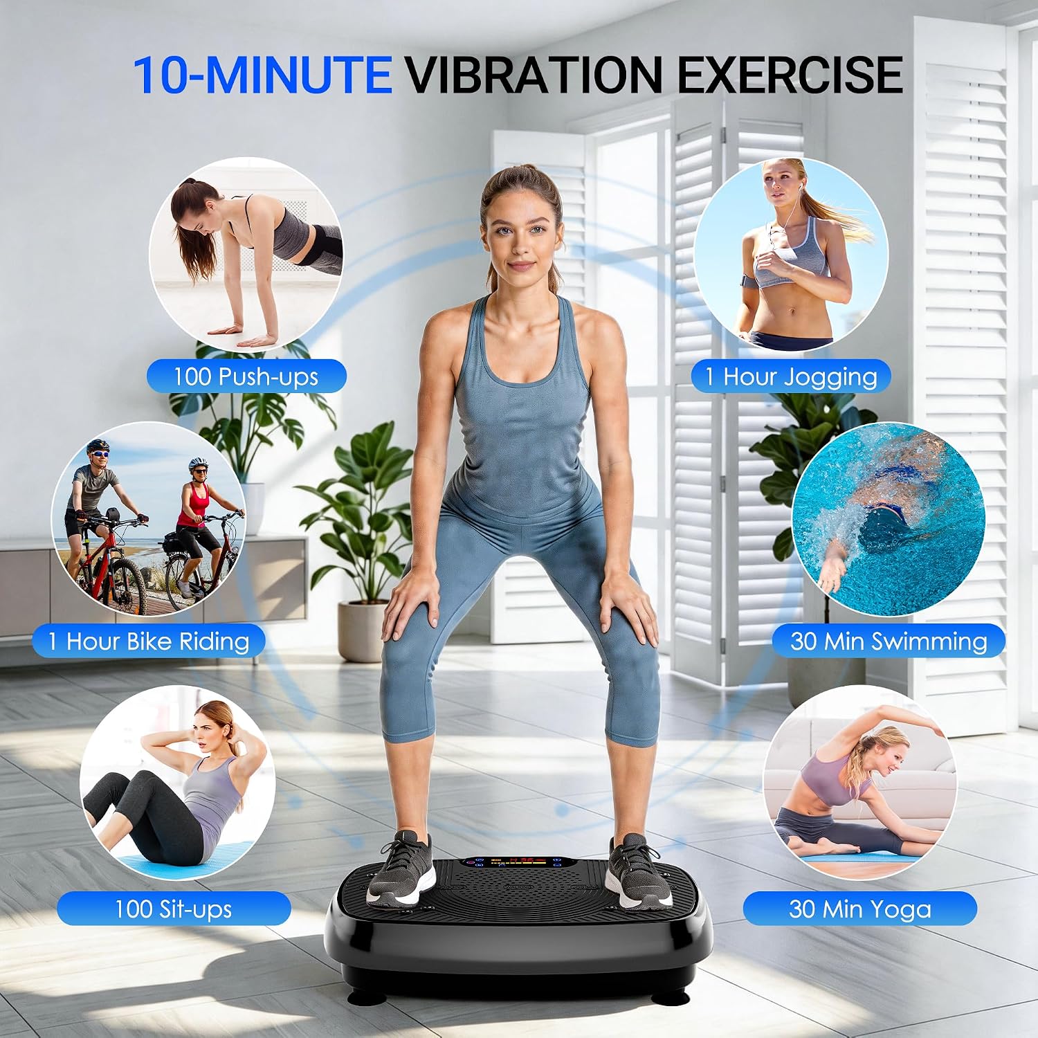 Plataforma Vibratoria Homesy Detalles Técnicos