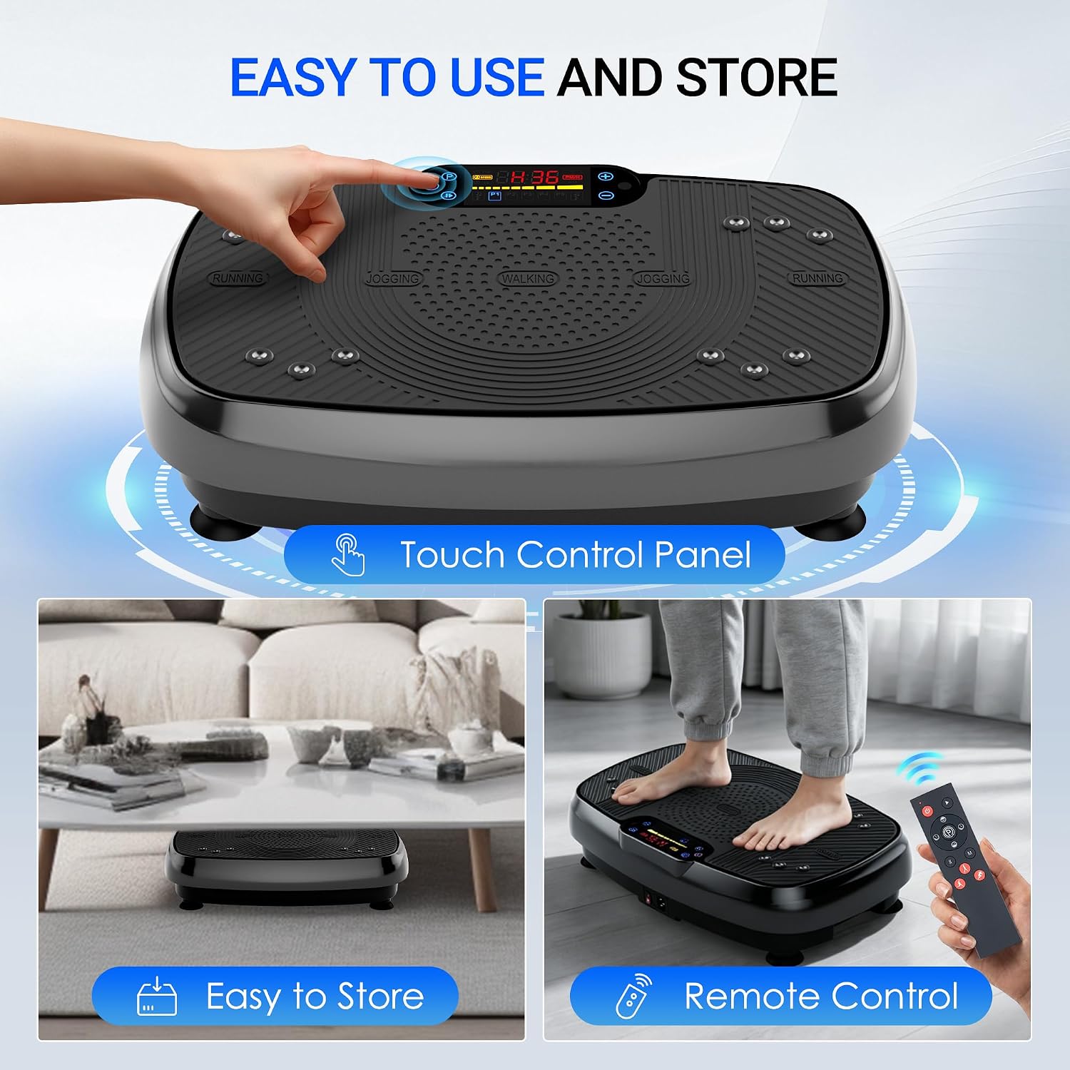 Máquina de Ejercicio Homesy Almacenamiento Compacto